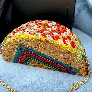 Gorgeous Judith Leiber Taco bag❣️✨🌮                            SOLD OUT‼️